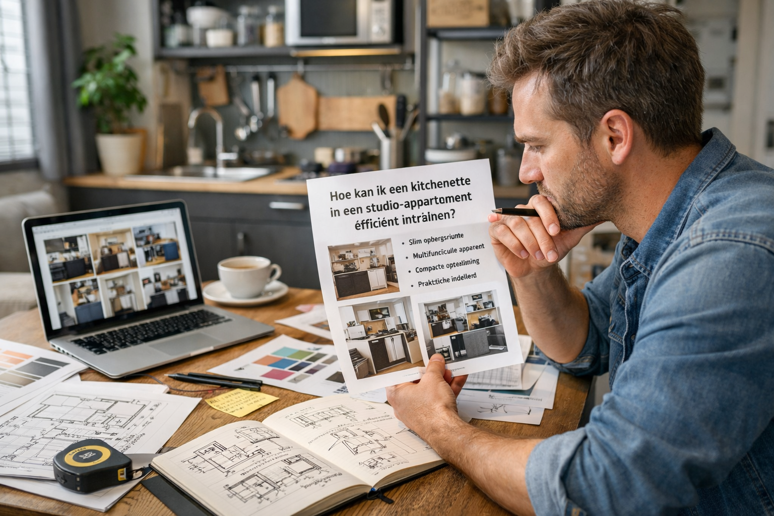 Hoe kan ik een kitchenette in een studio-appartement efficiënt inrichten? 10 slimme tips voor maximale ruimte