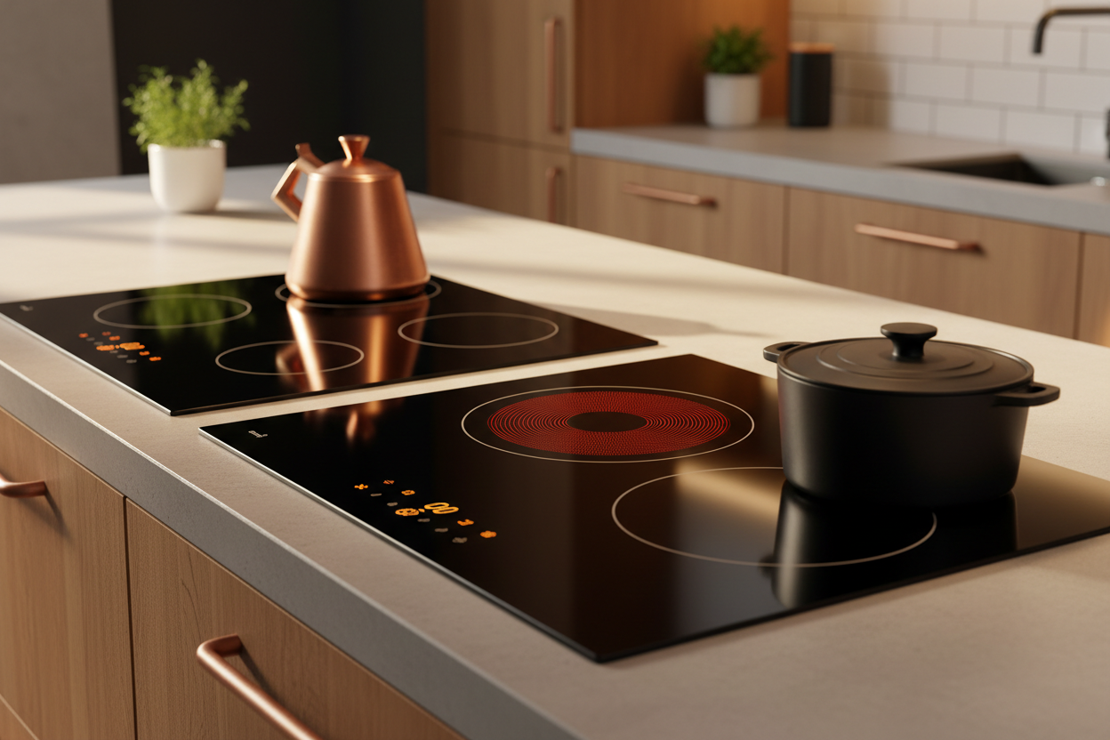 Mini keuken met inductie of keramisch: welke kies je?
