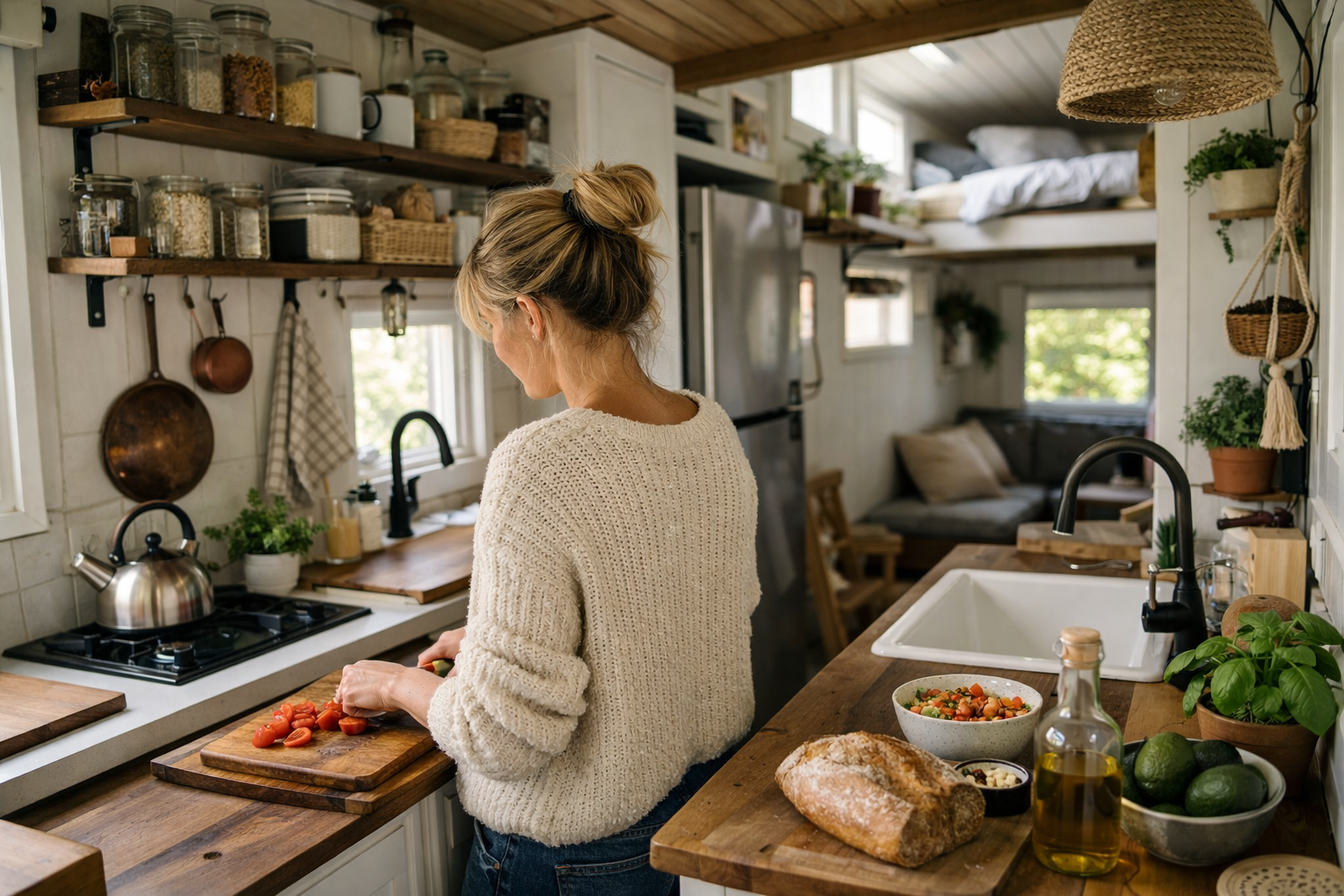 Tiny house keuken: slim inrichten voor maximale ruimte en stijl