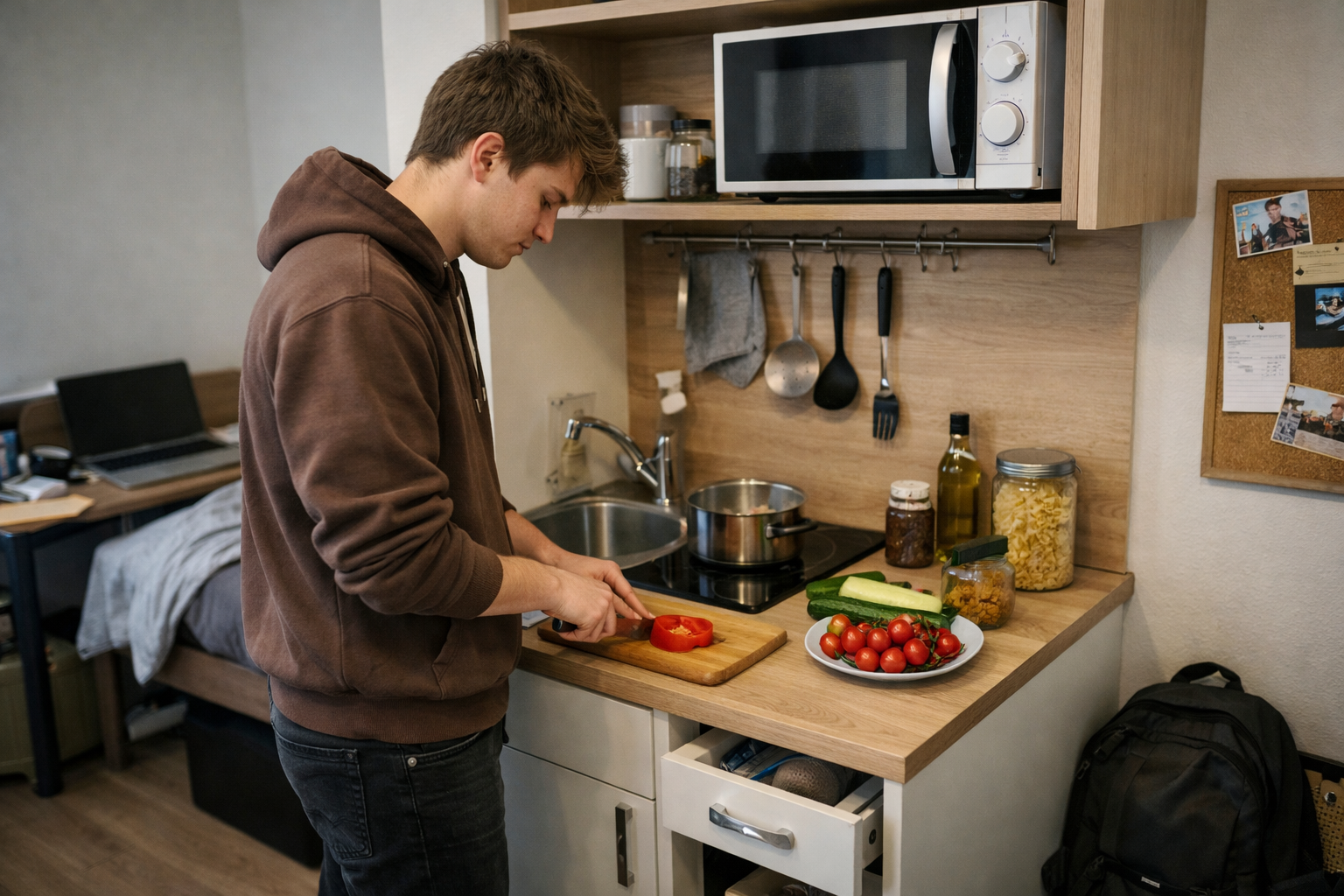 Keukenblok voor studentenkamer: slim, compact en betaalbaar kiezen